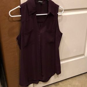 Sleeveless blouse